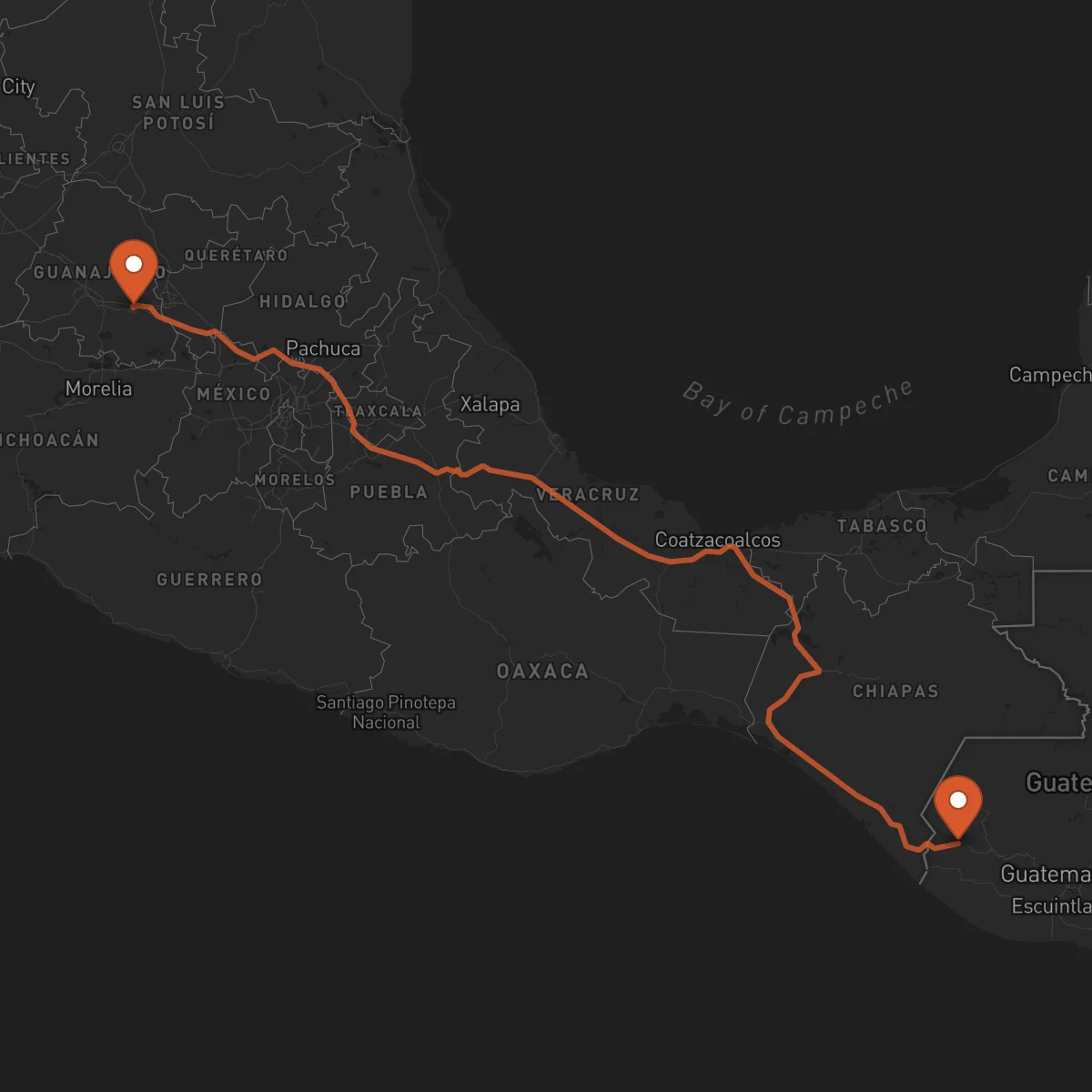 Ruta Celaya - San Marcos