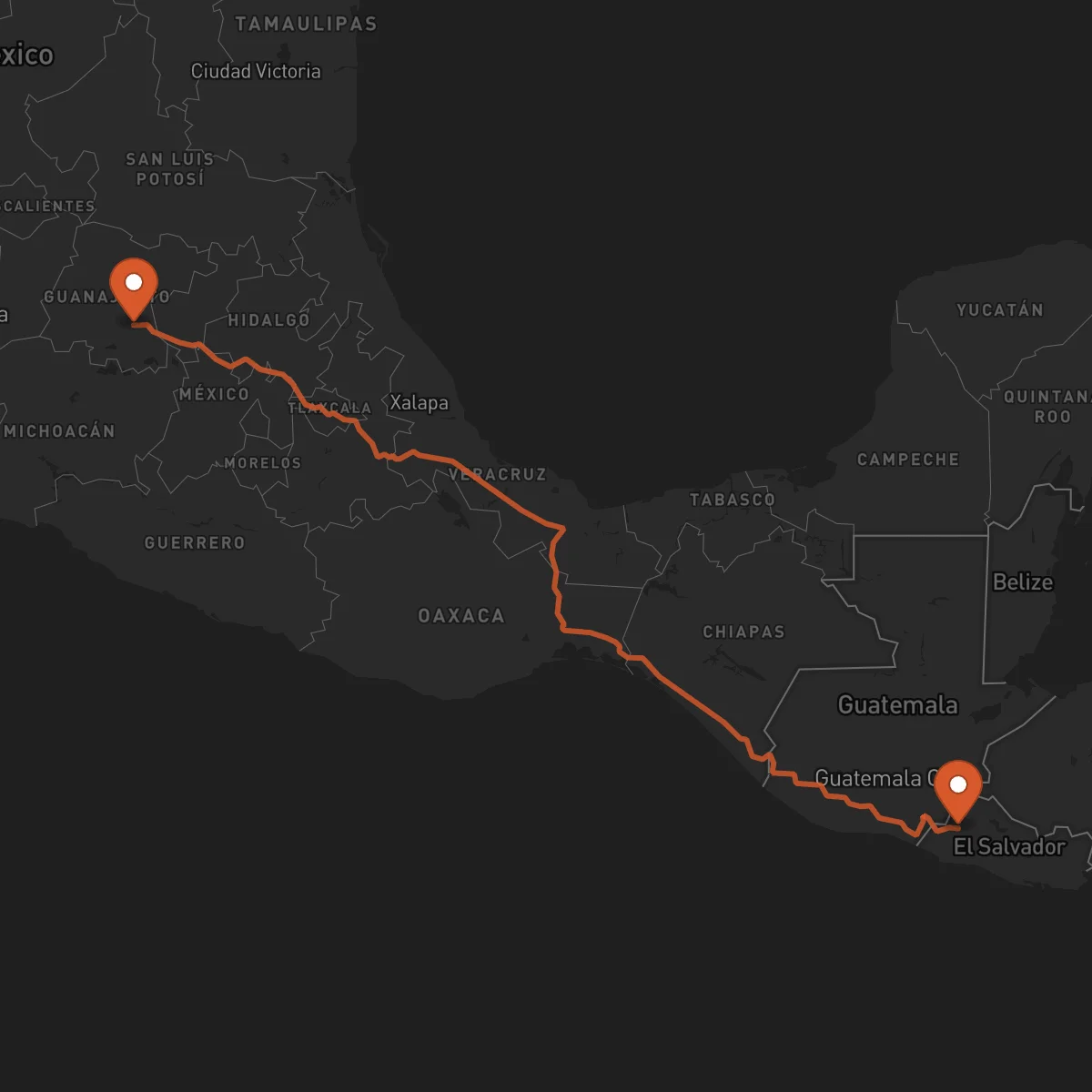 Ruta Celaya - Santa Ana