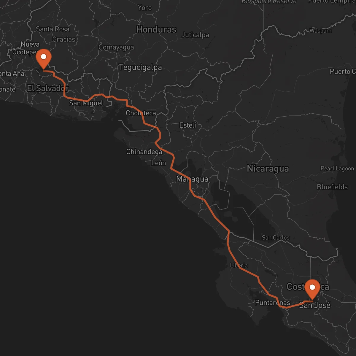 Ruta Chalatenango - Heredia