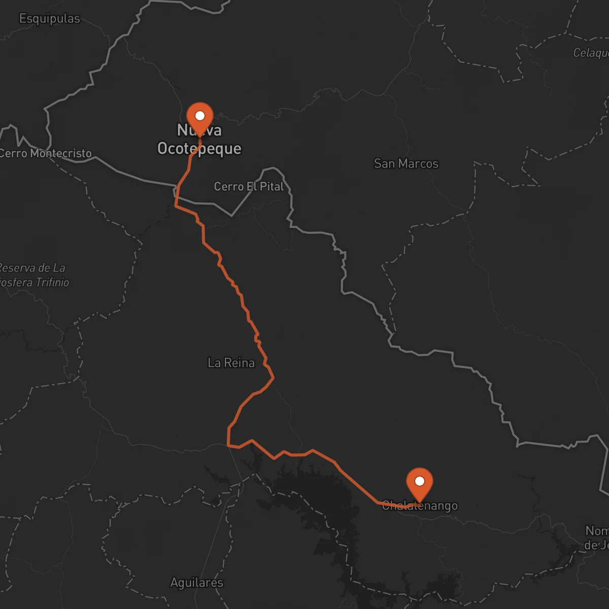 Ruta Ocotepeque - Chalatenango