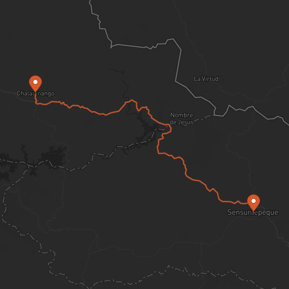 Ruta Chalatenango - Sensuntepeque