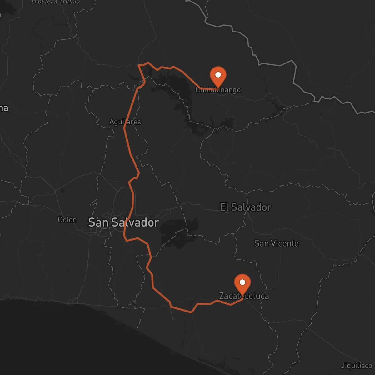 Ruta Chalatenango - Zacatecoluca