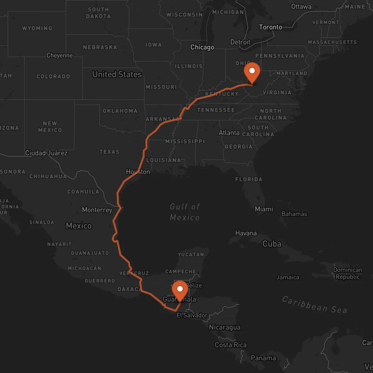Ruta Salamá - Charleston