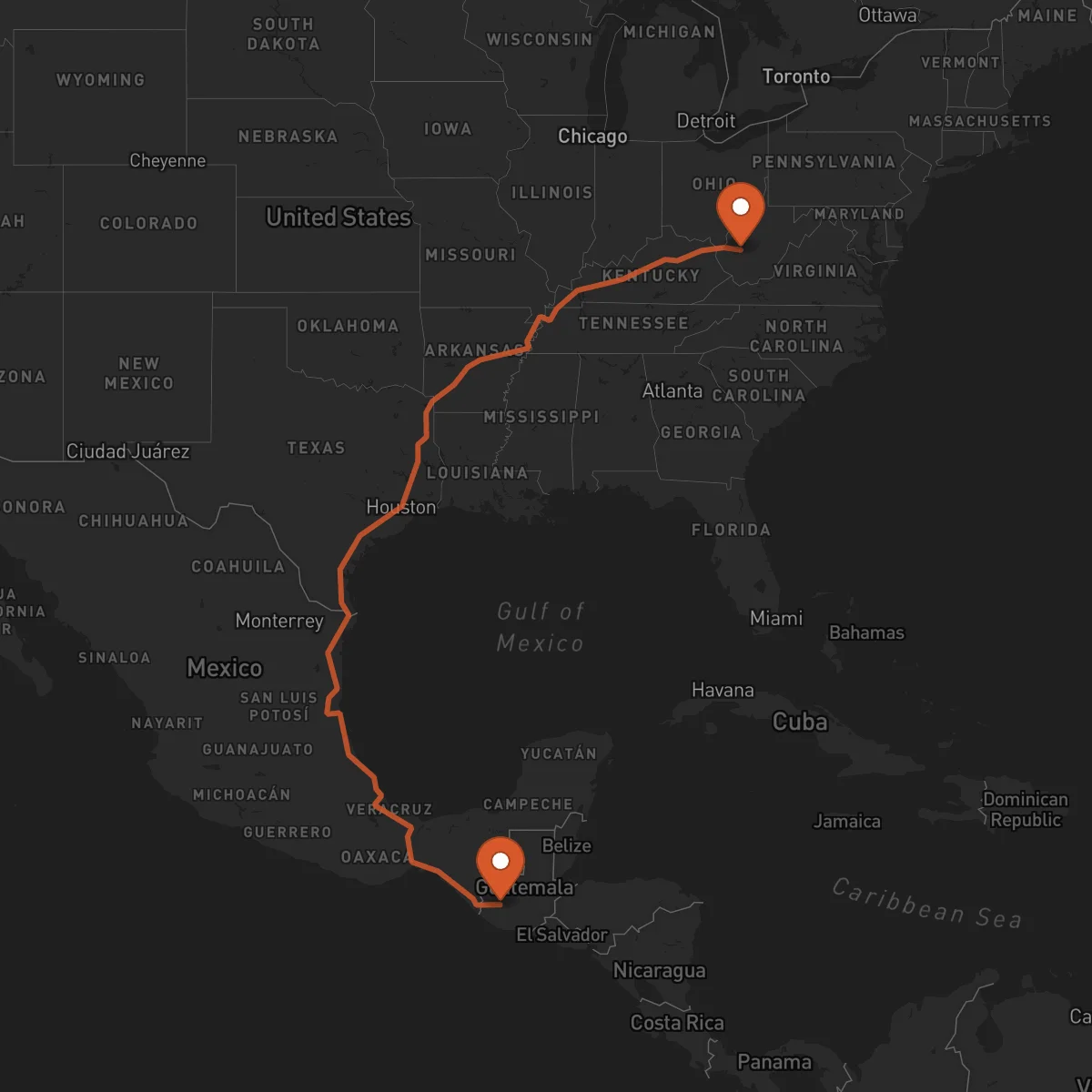 Ruta Totonicapán - Charleston