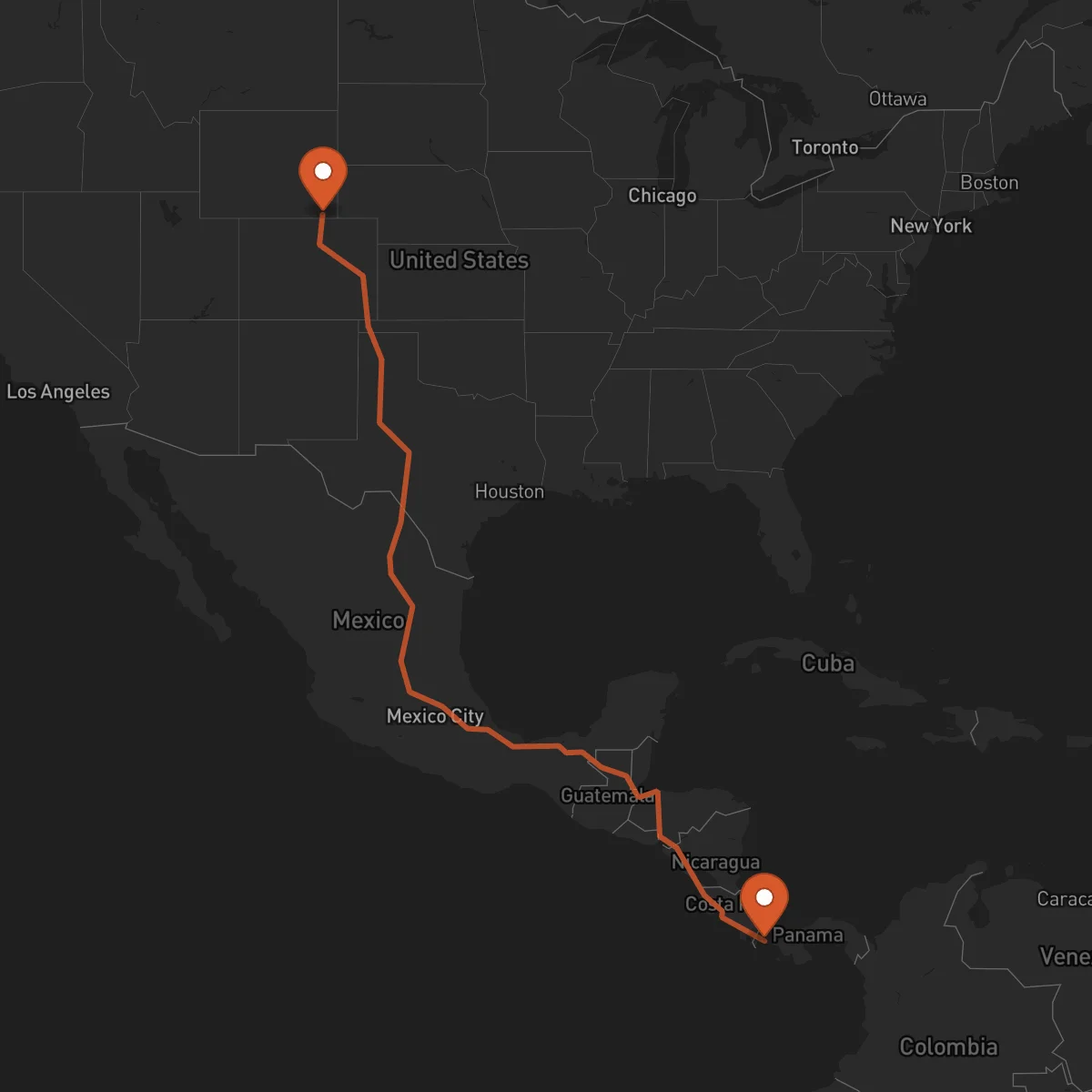 Ruta Cheyenne - David