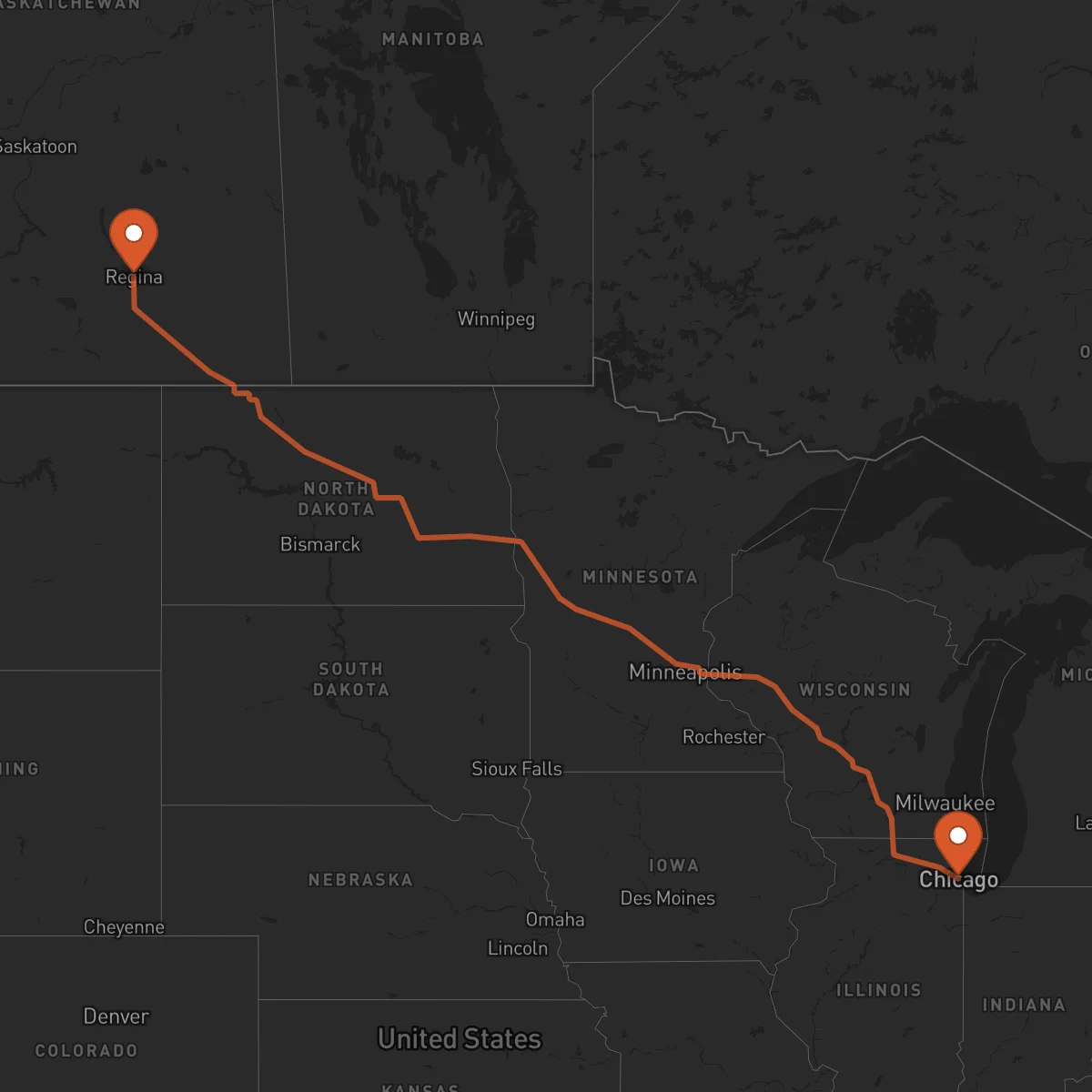 Ruta Regina - Chicago