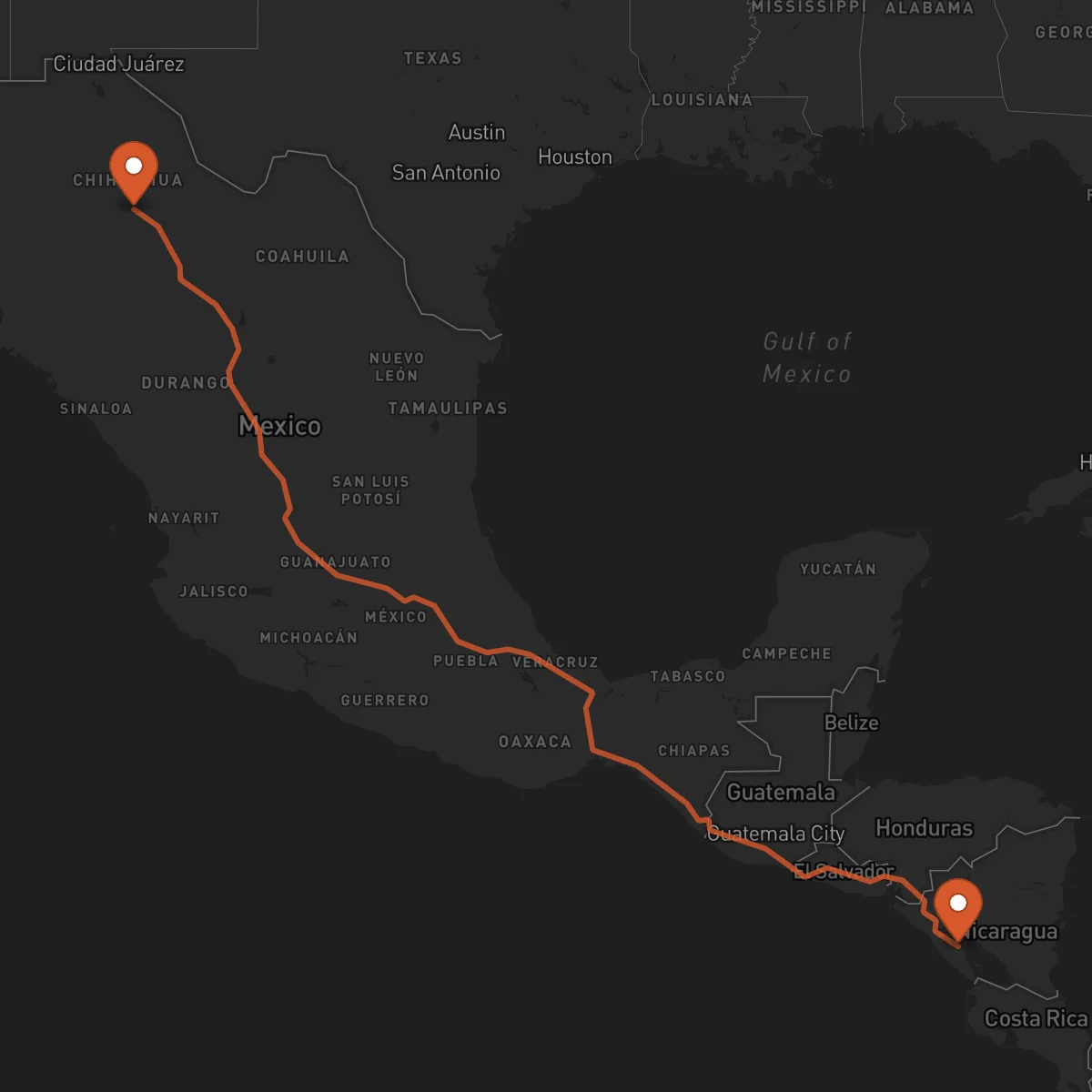 Ruta Masaya - Chihuahua