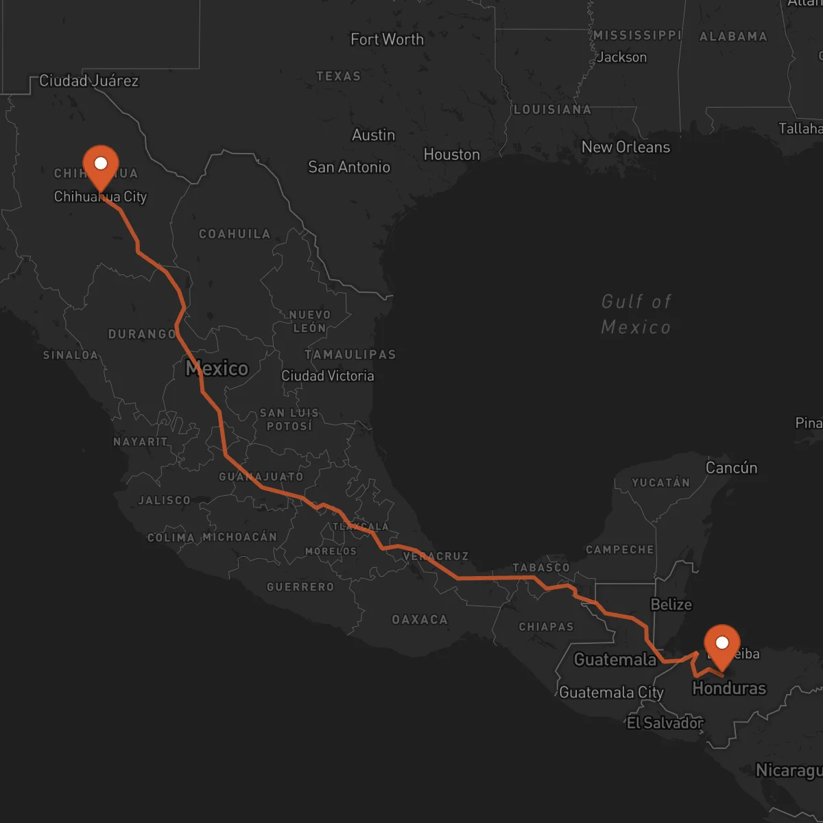 Ruta Chihuahua - Yoro