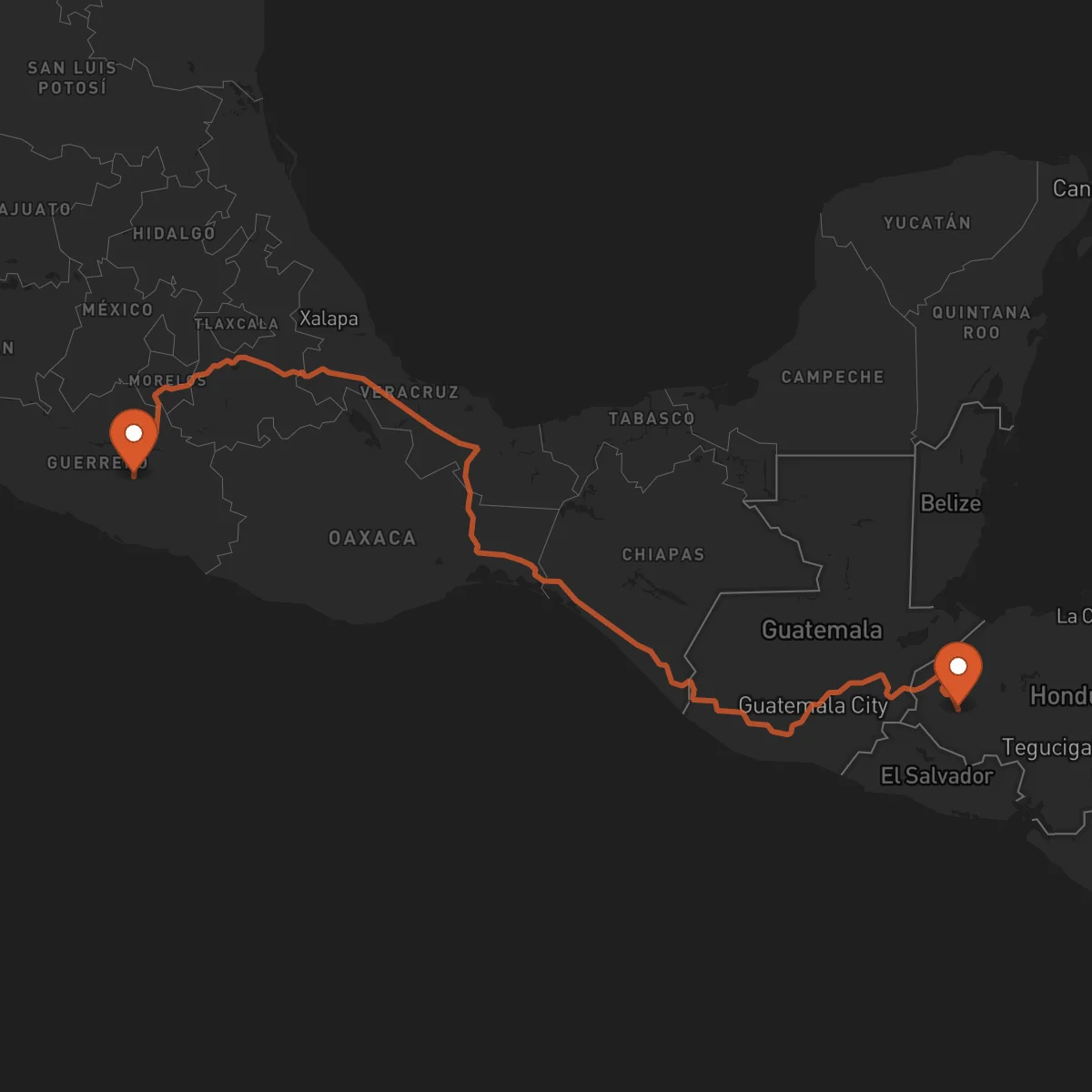 Ruta Gracias - Chilpancingo de los Bravo