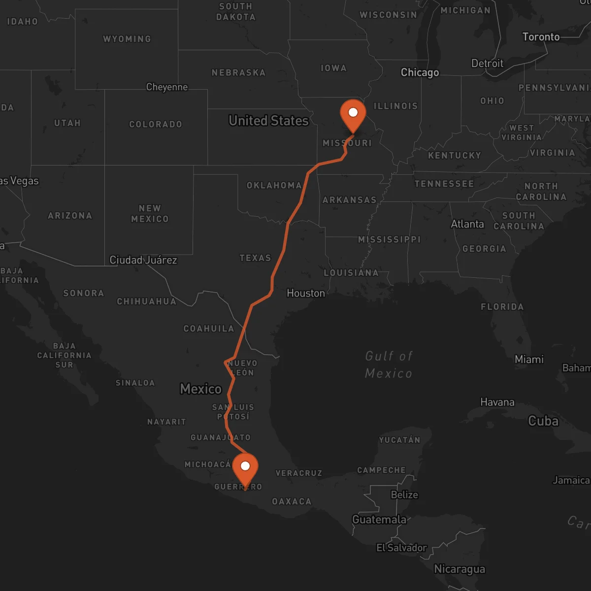 Ruta Chilpancingo de los Bravo - Jefferson City