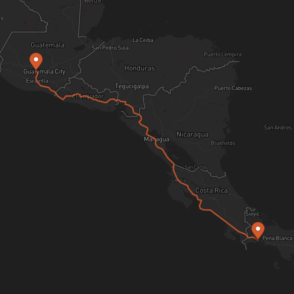 Ruta Chimaltenango - David