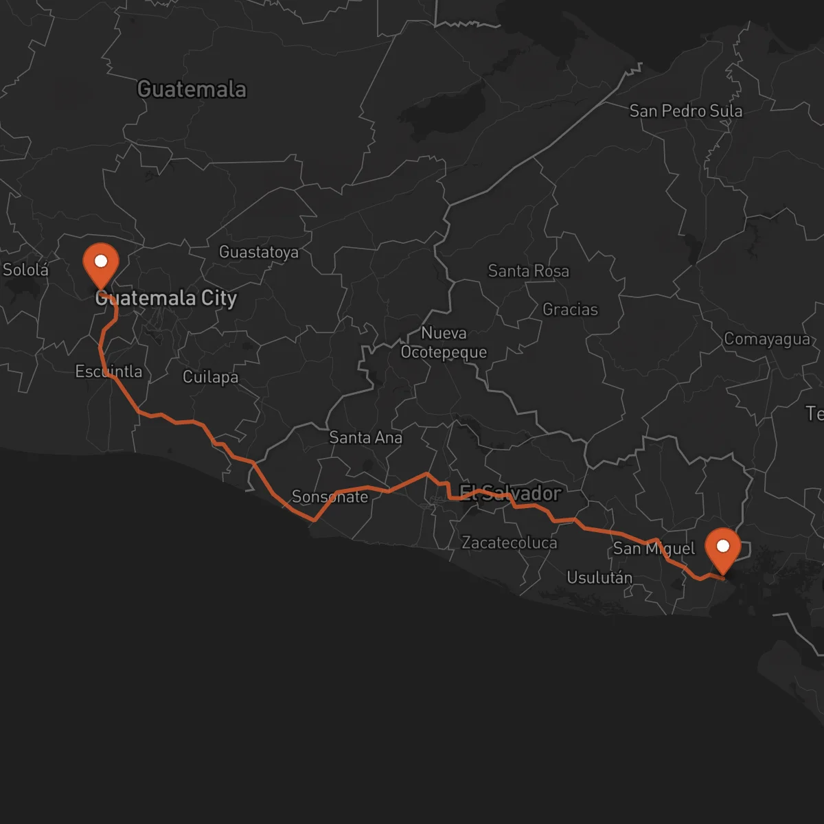Ruta La Unión - Chimaltenango