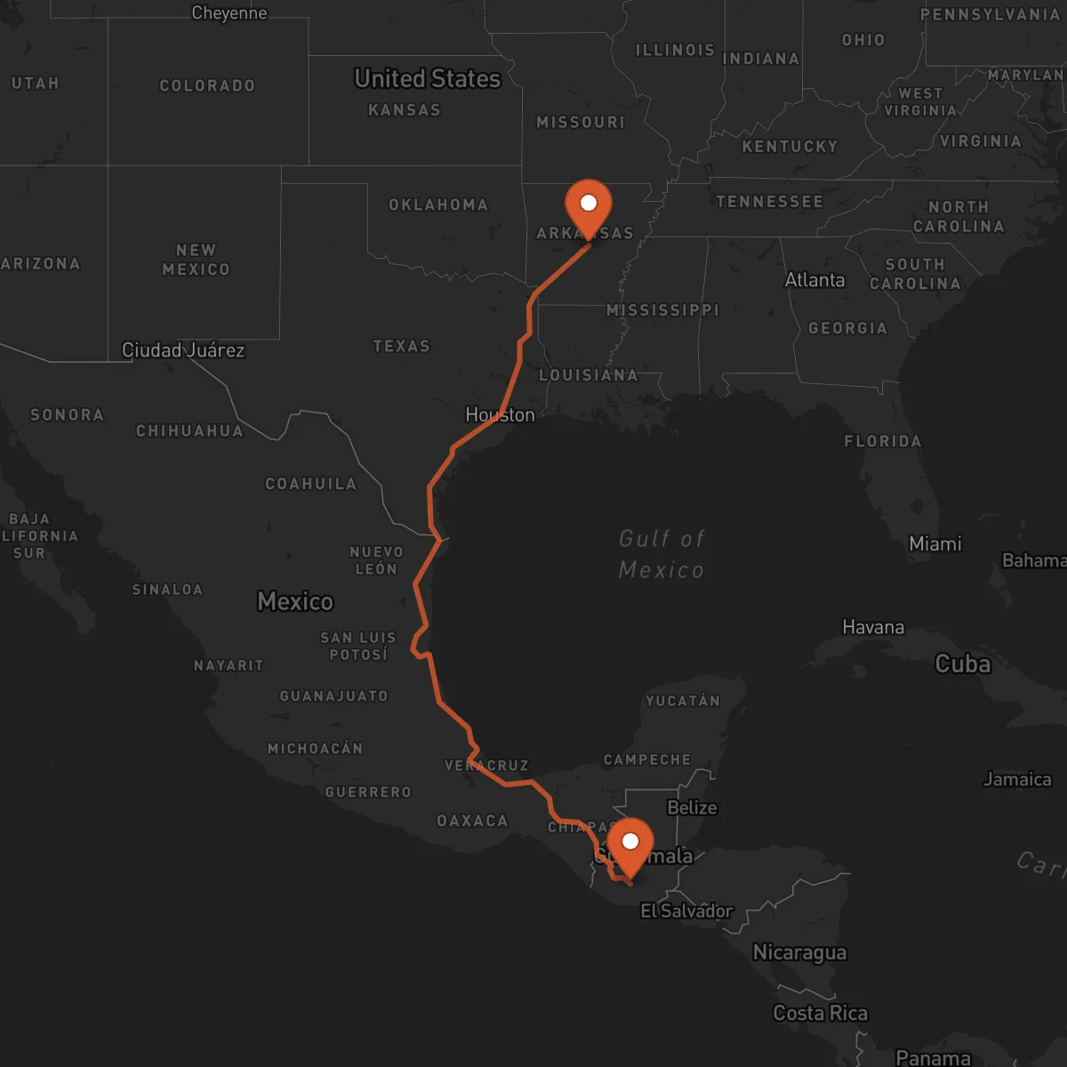 Ruta Chimaltenango - Little Rock