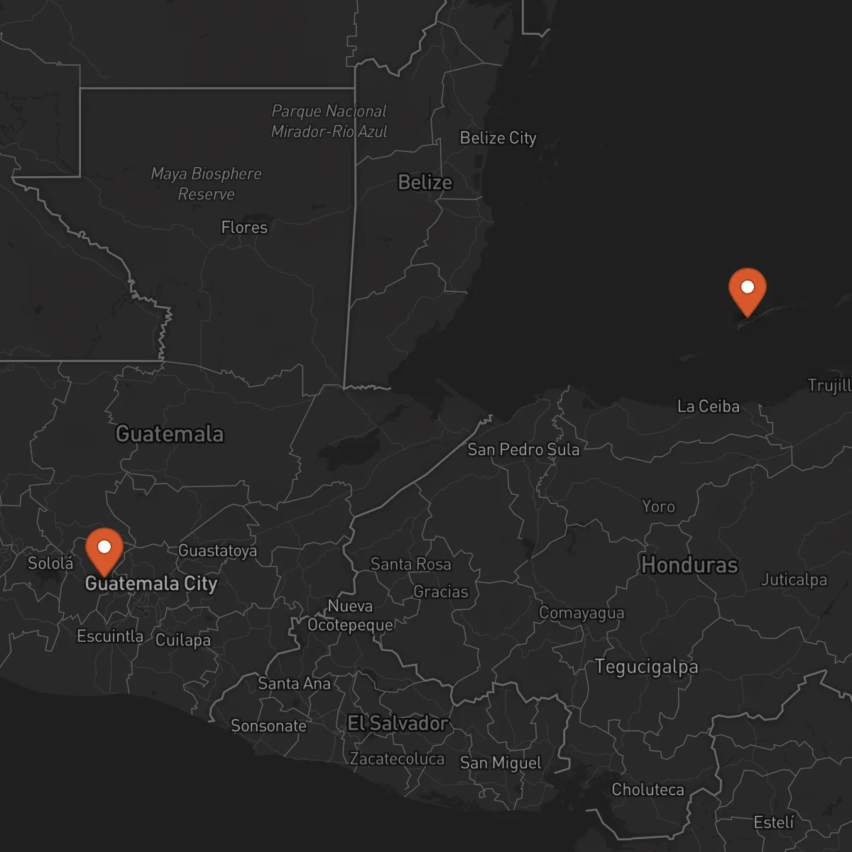 Ruta Roatán - Chimaltenango