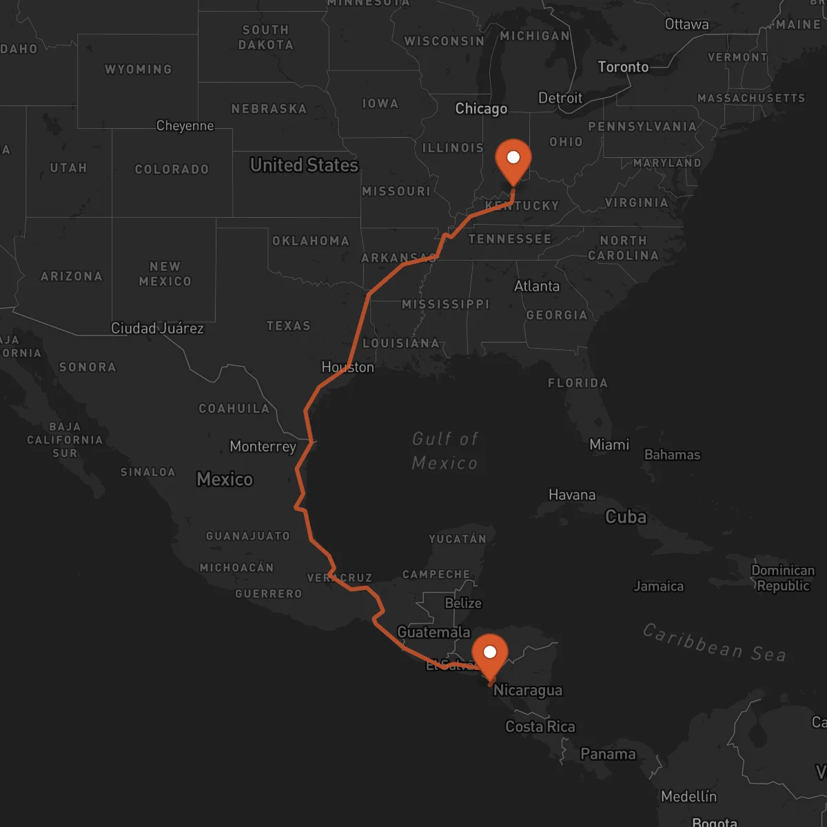 Ruta Chinandega - Louisville