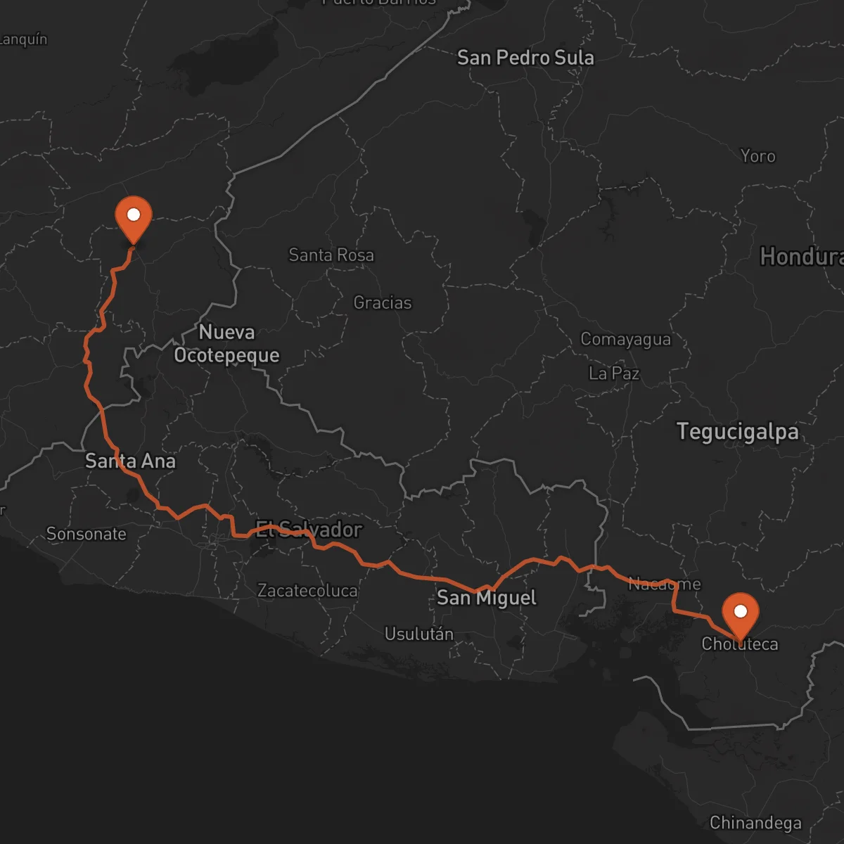 Ruta Choluteca - Chiquimula