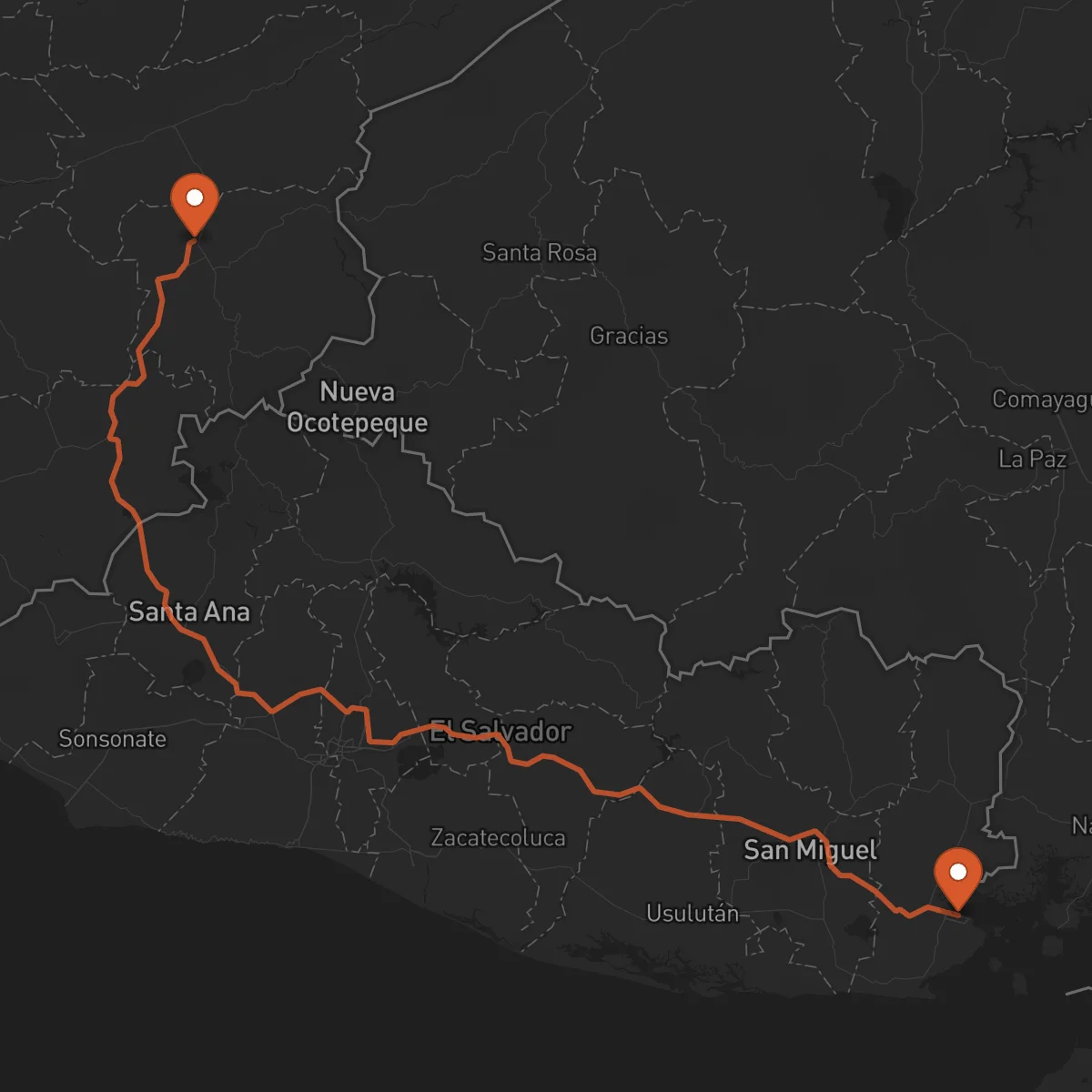 Ruta La Unión - Chiquimula