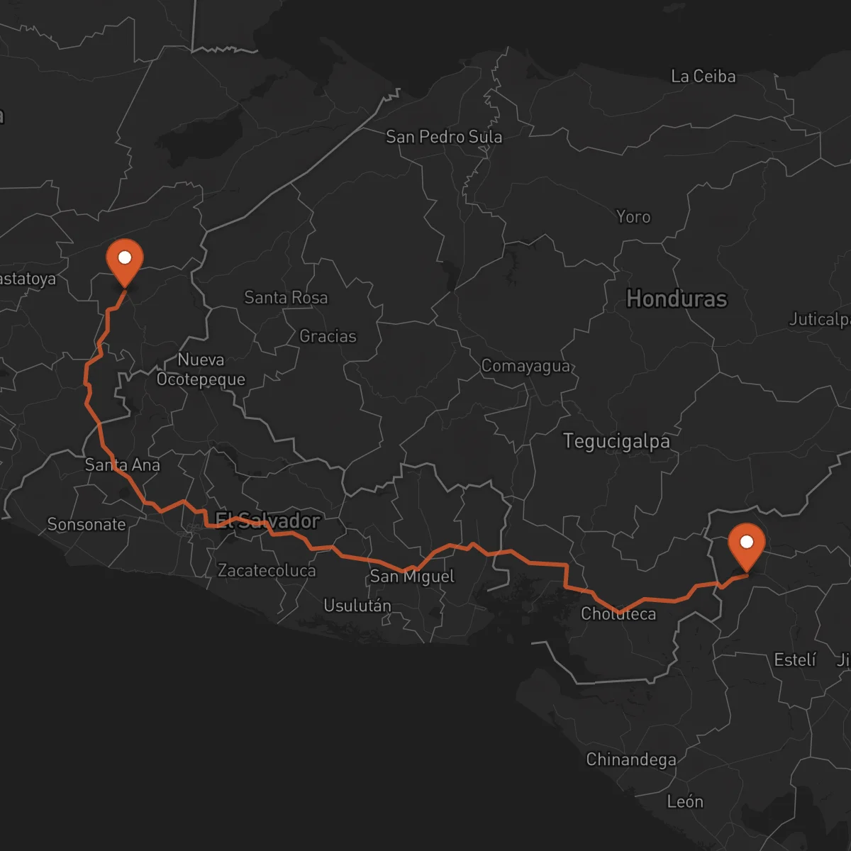 Ruta Chiquimula - Somoto