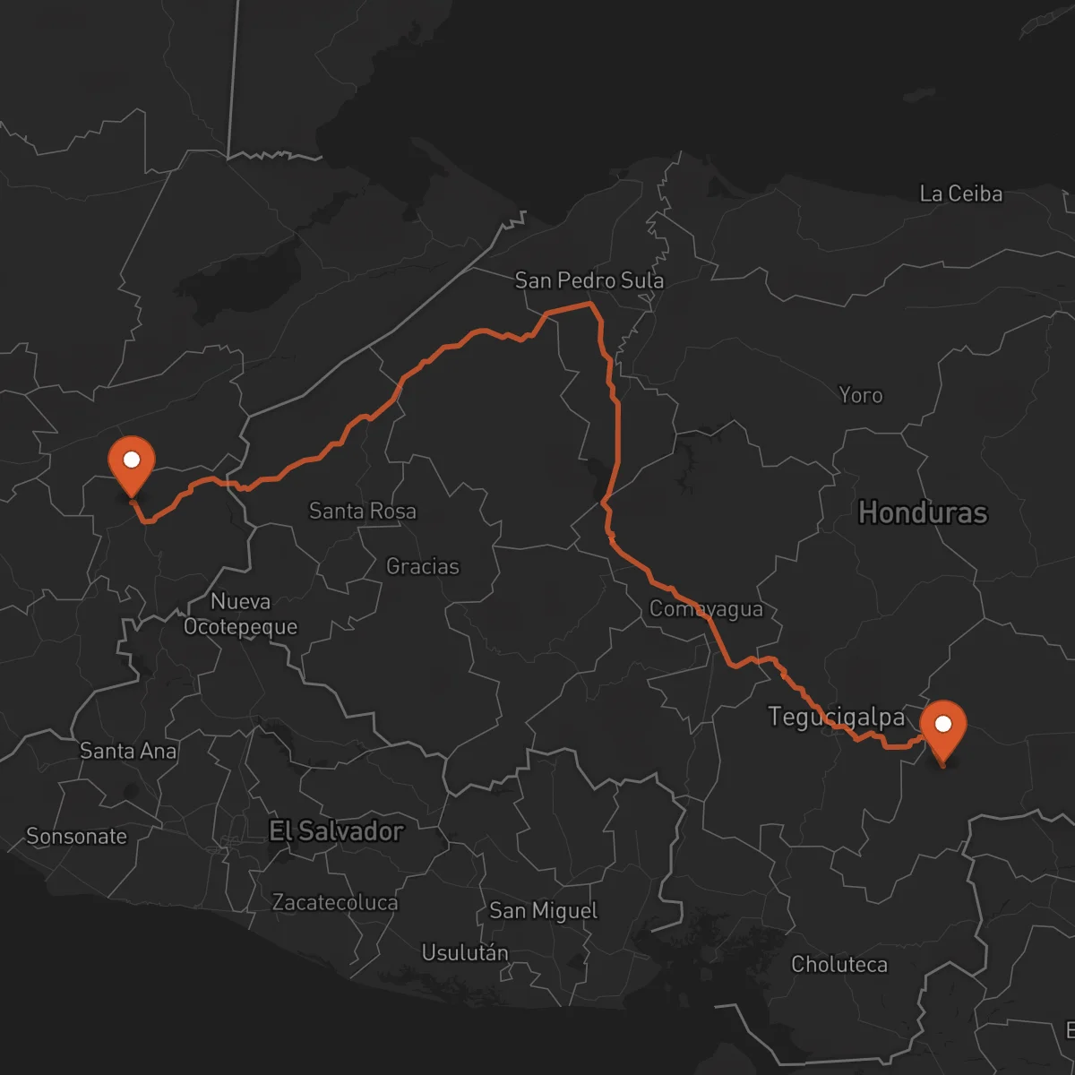 Ruta Chiquimula - Yuscarán