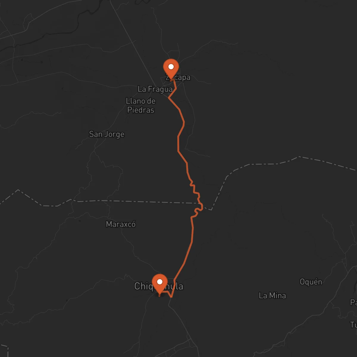 Ruta Chiquimula - Zacapa