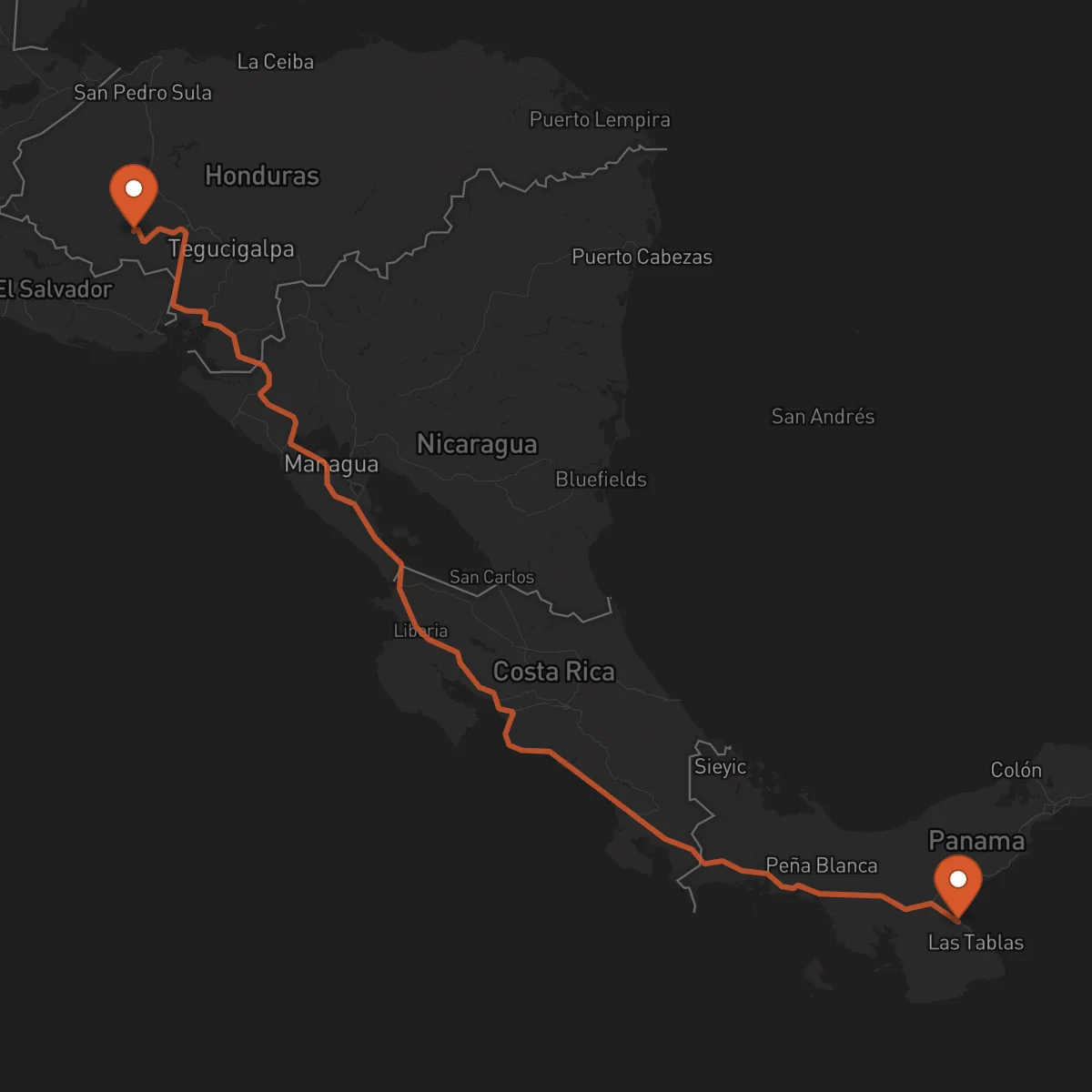 Ruta Chitré - La Esperanza