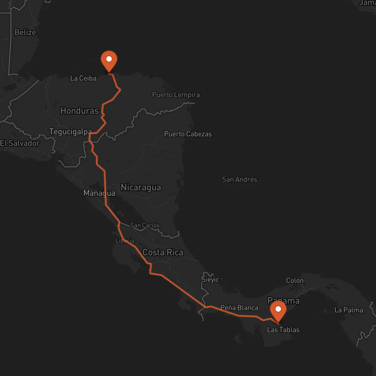 Ruta Chitré - Trujillo