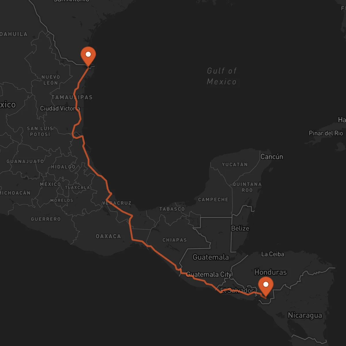 Ruta Choluteca - Matamoros