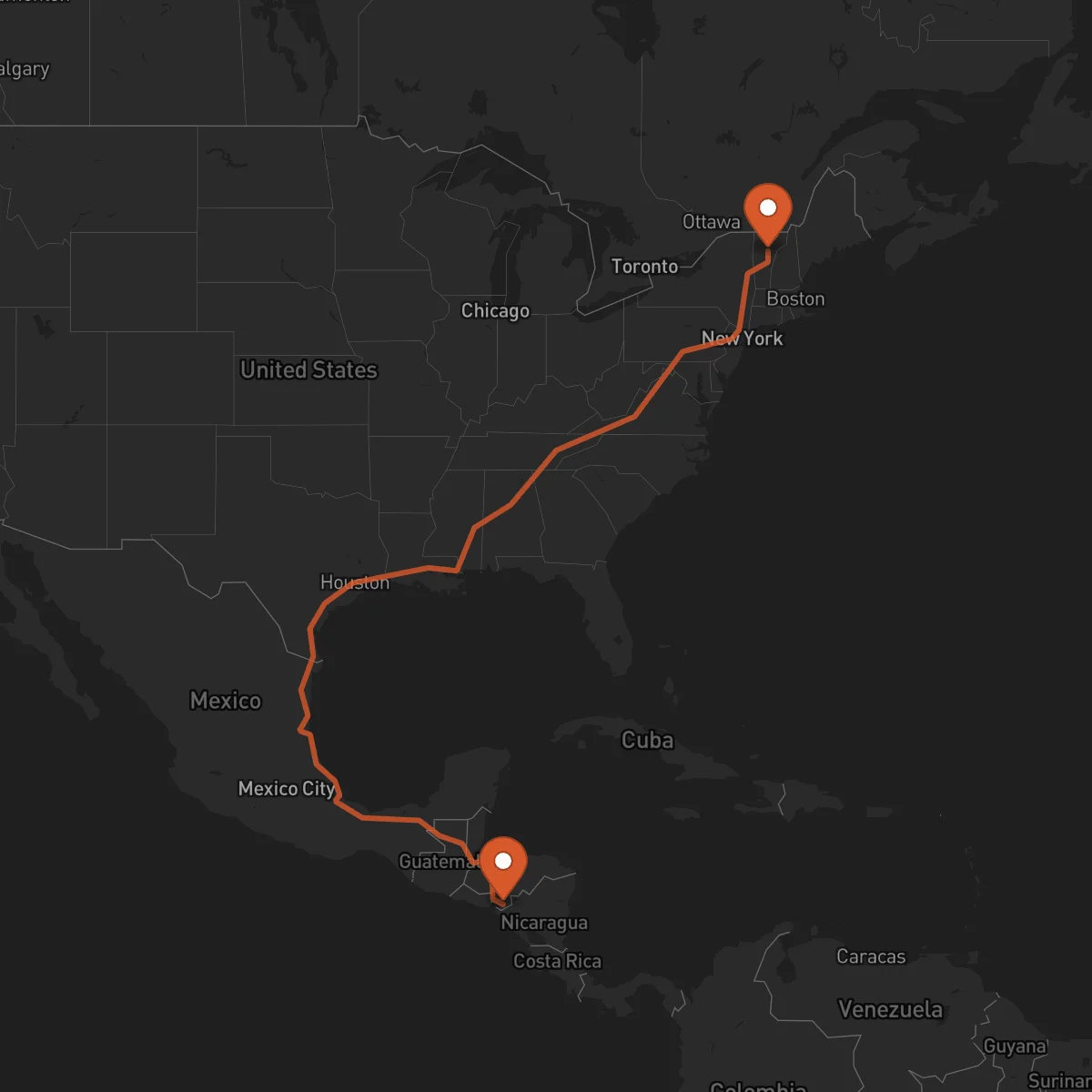 Ruta Choluteca - Montpelier