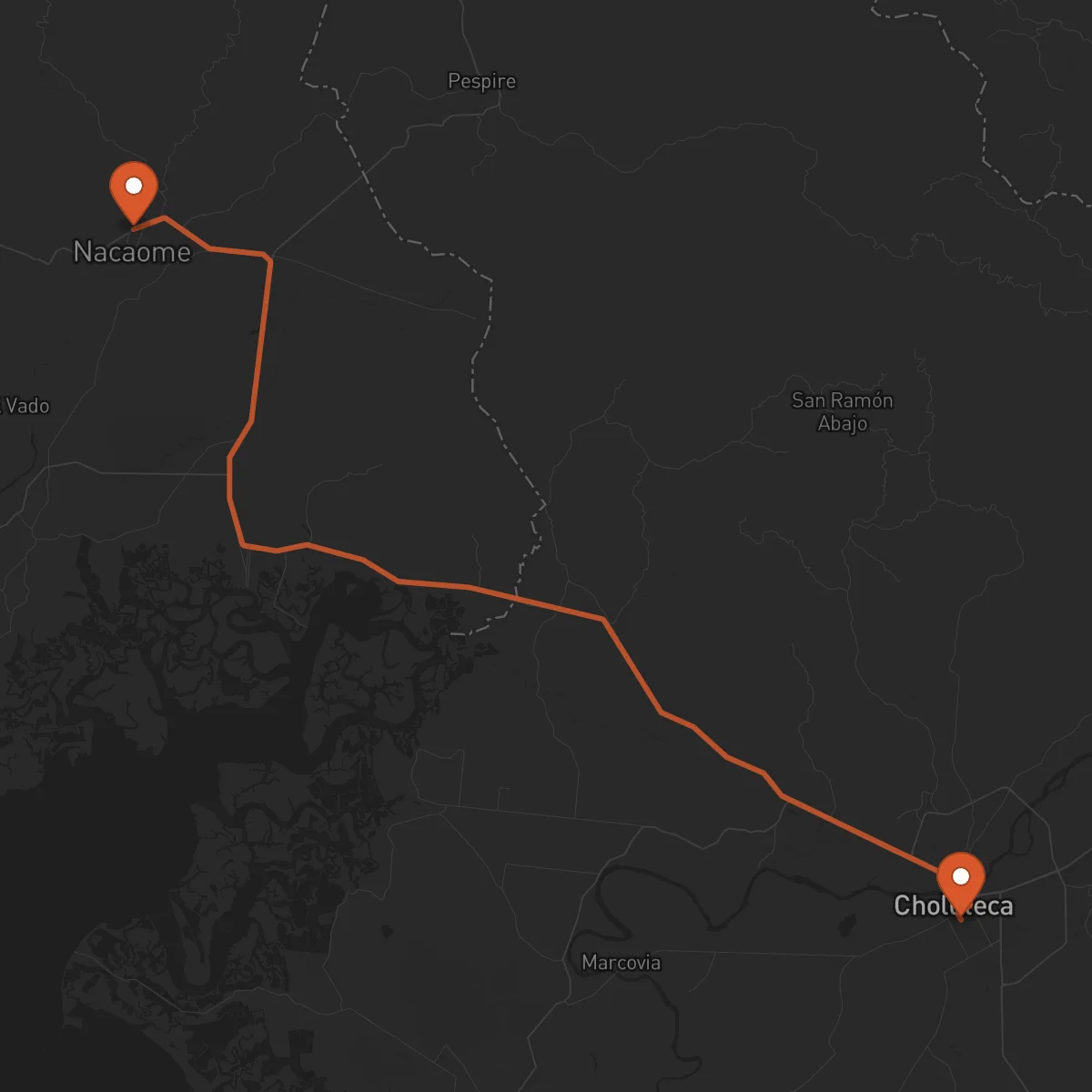Ruta Choluteca - Nacaome