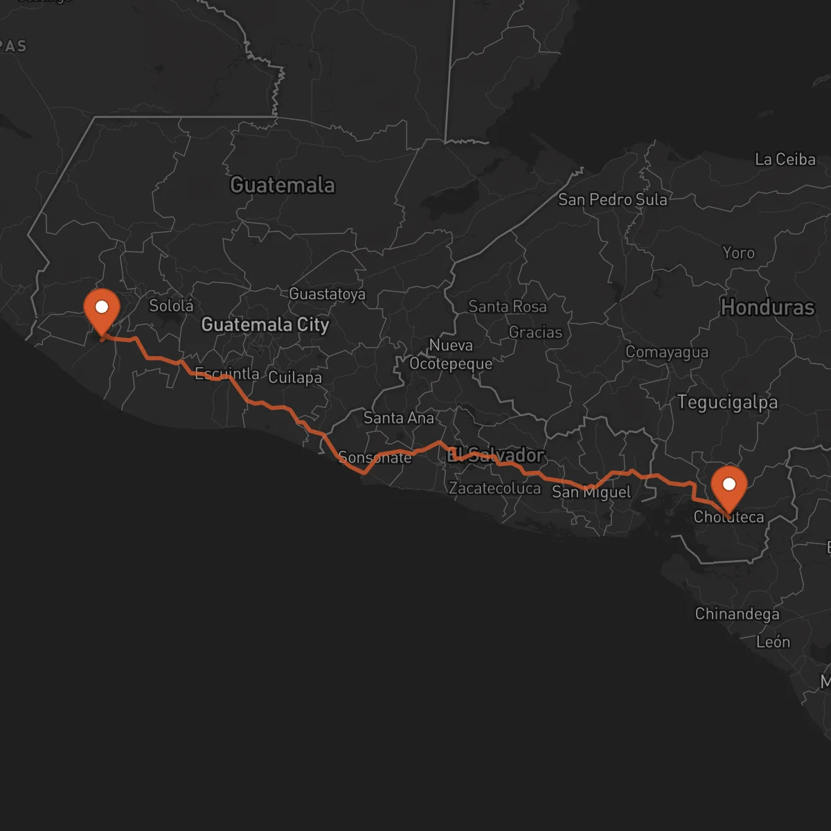 Ruta Choluteca - Retalhuleu