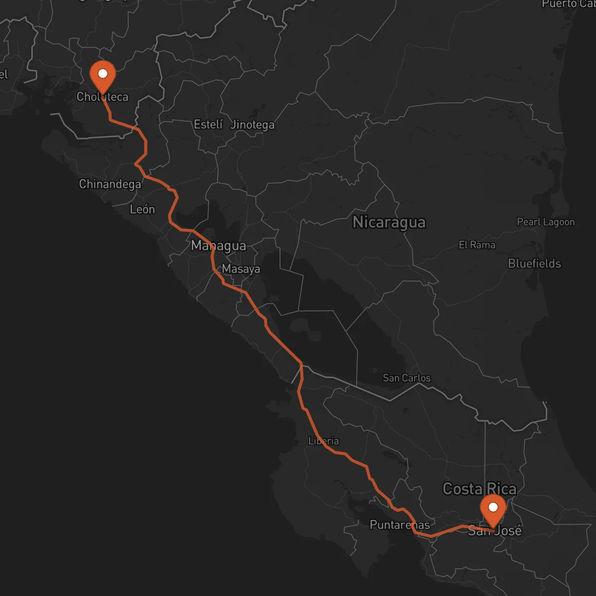 Ruta Choluteca - San José