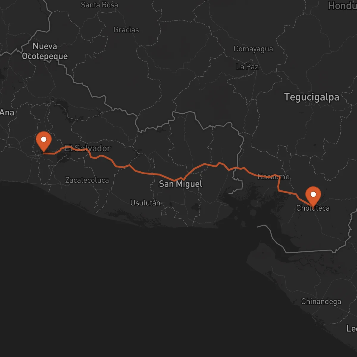 Ruta Choluteca - San Salvador