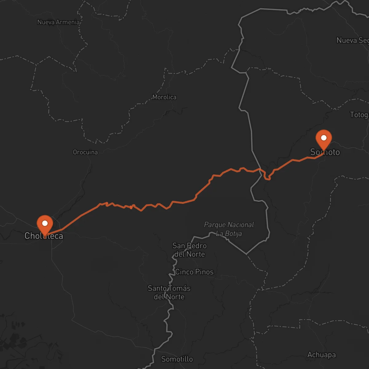 Ruta Choluteca - Somoto
