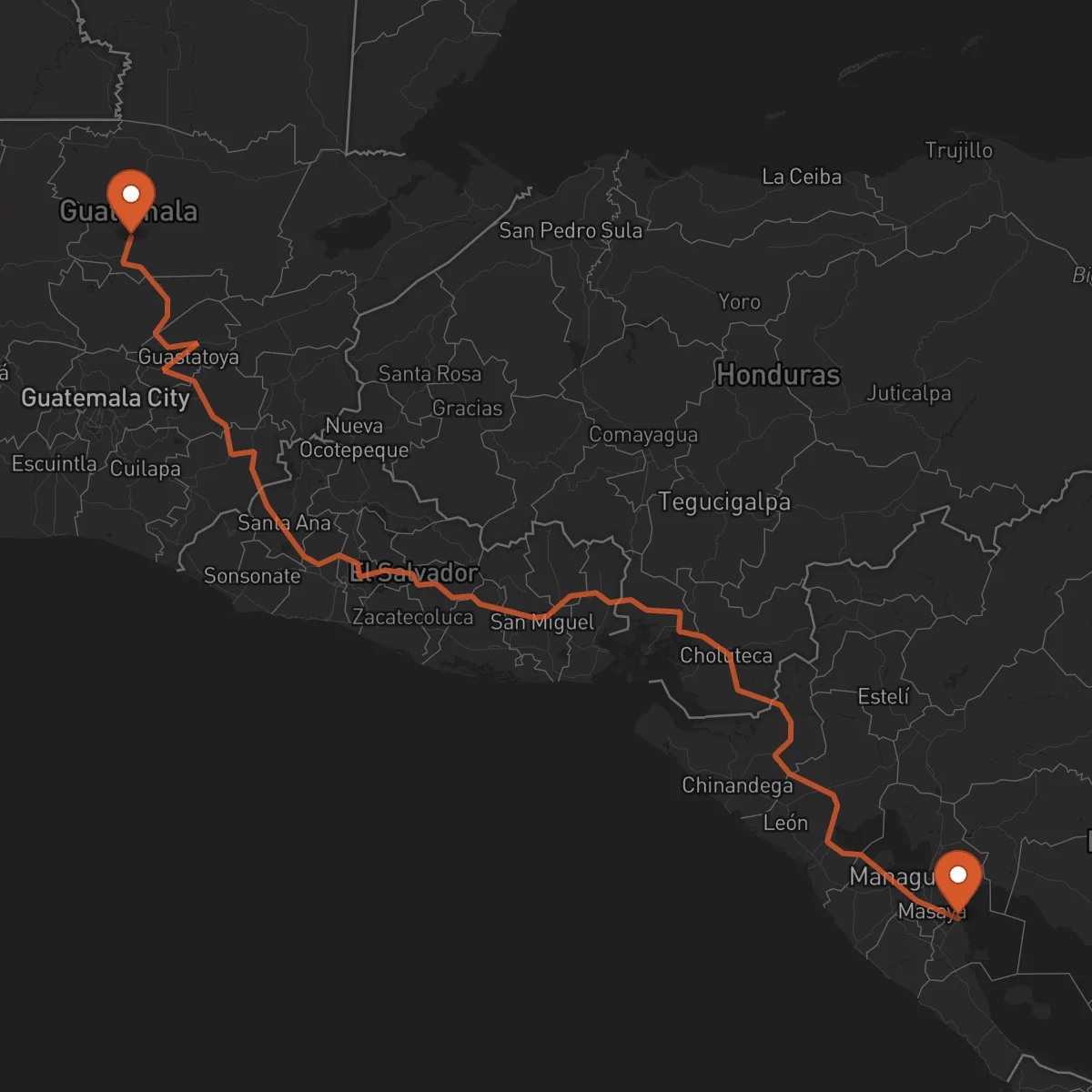 Ruta Cobán - Granada