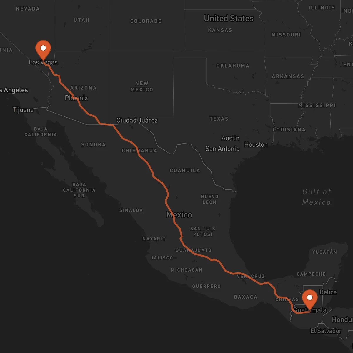 Ruta Cobán - Las Vegas