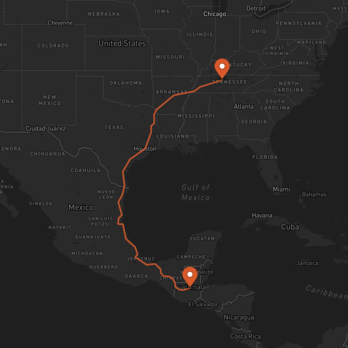 Ruta Cobán - Nashville