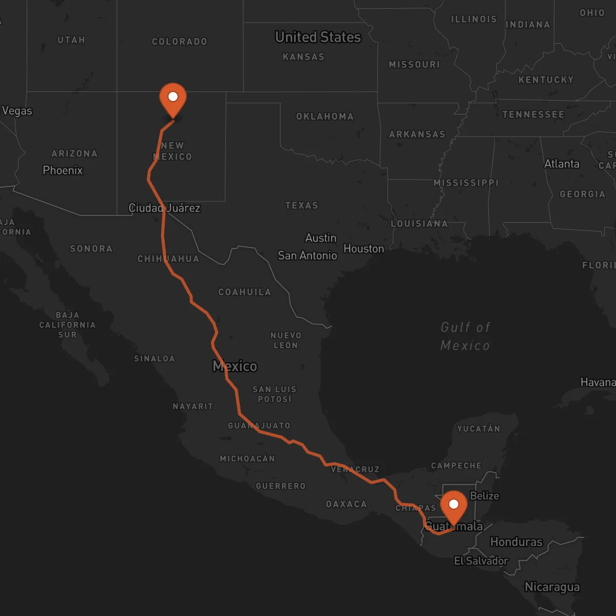 Ruta Cobán - Santa Fe