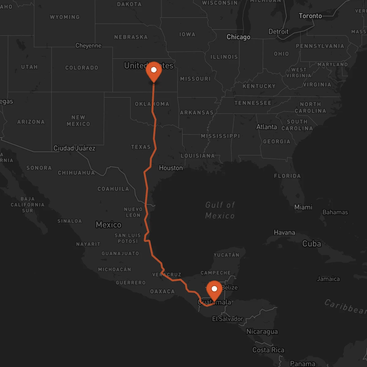 Ruta Wichita - Cobán