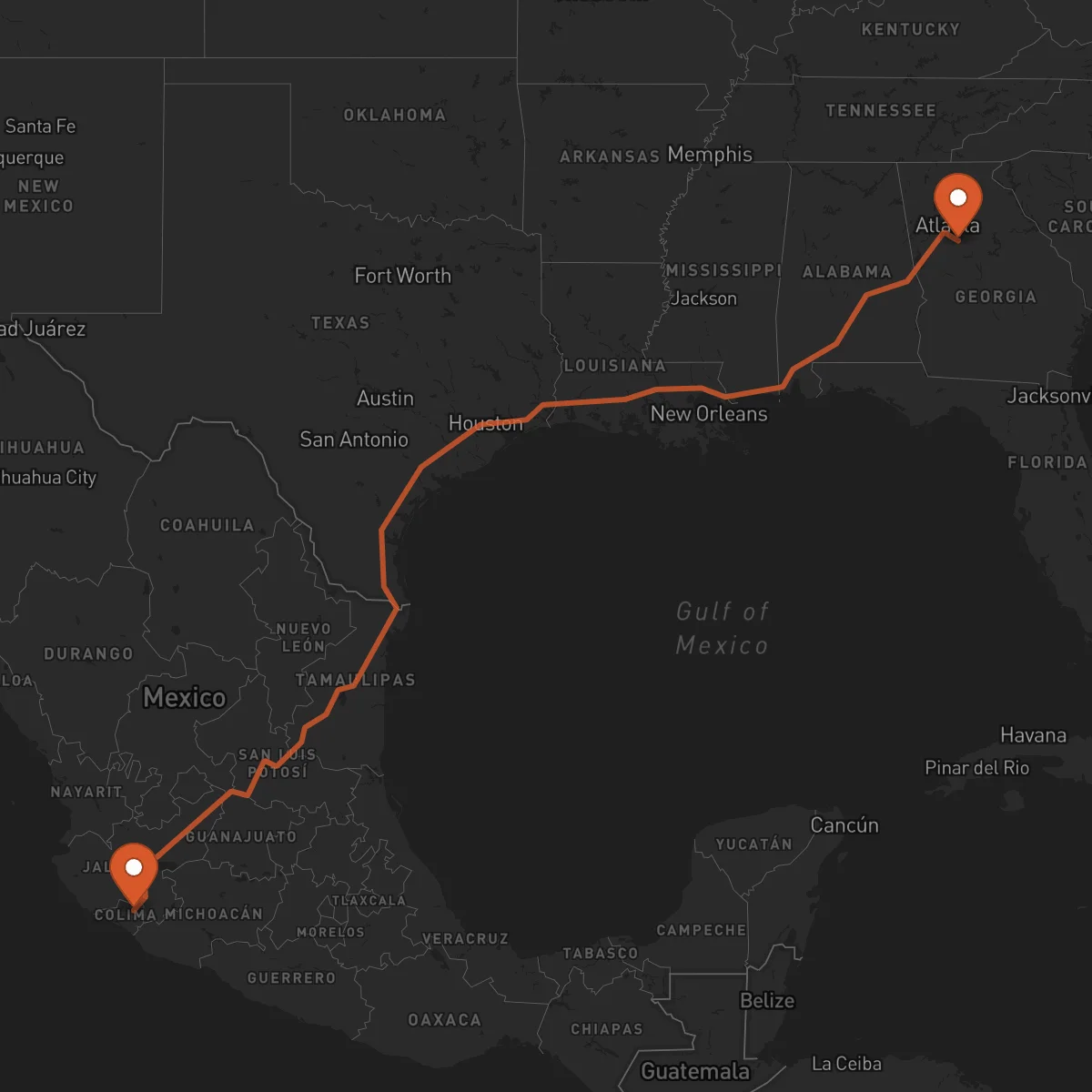 Ruta McDonough - Colima