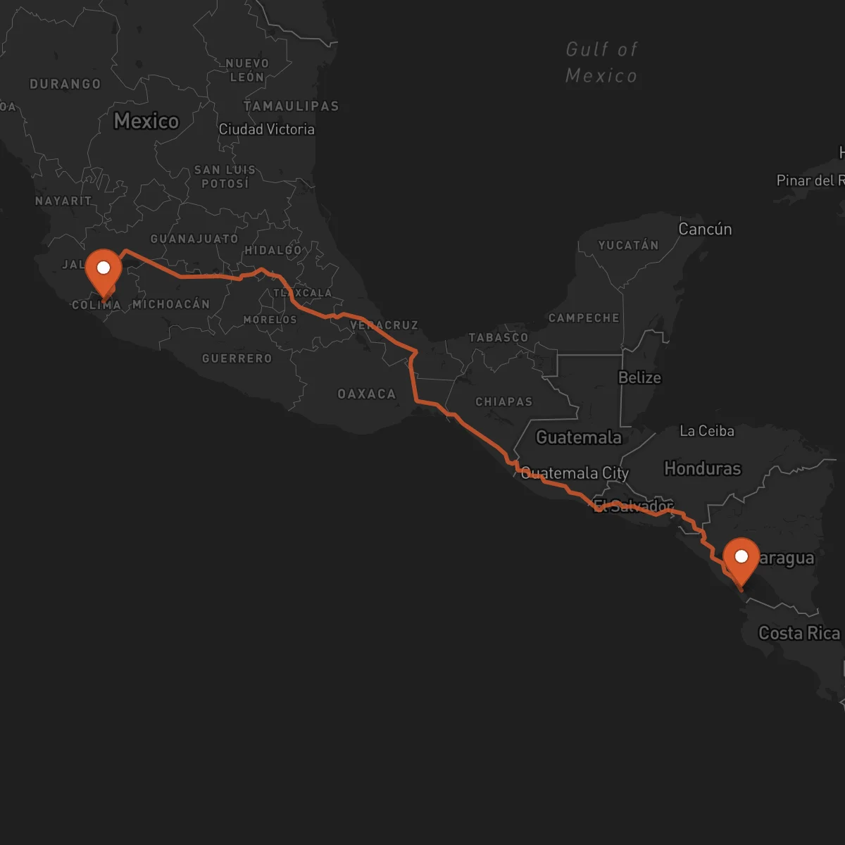 Ruta Rivas - Colima