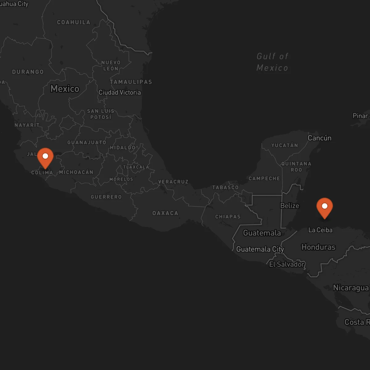 Ruta Roatán - Colima
