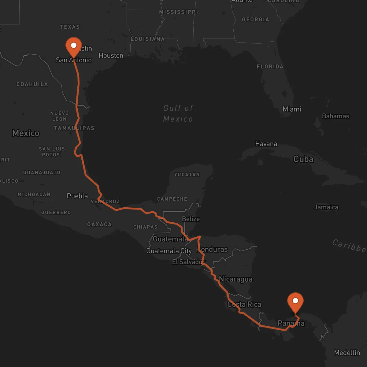 Ruta Colón - San Antonio
