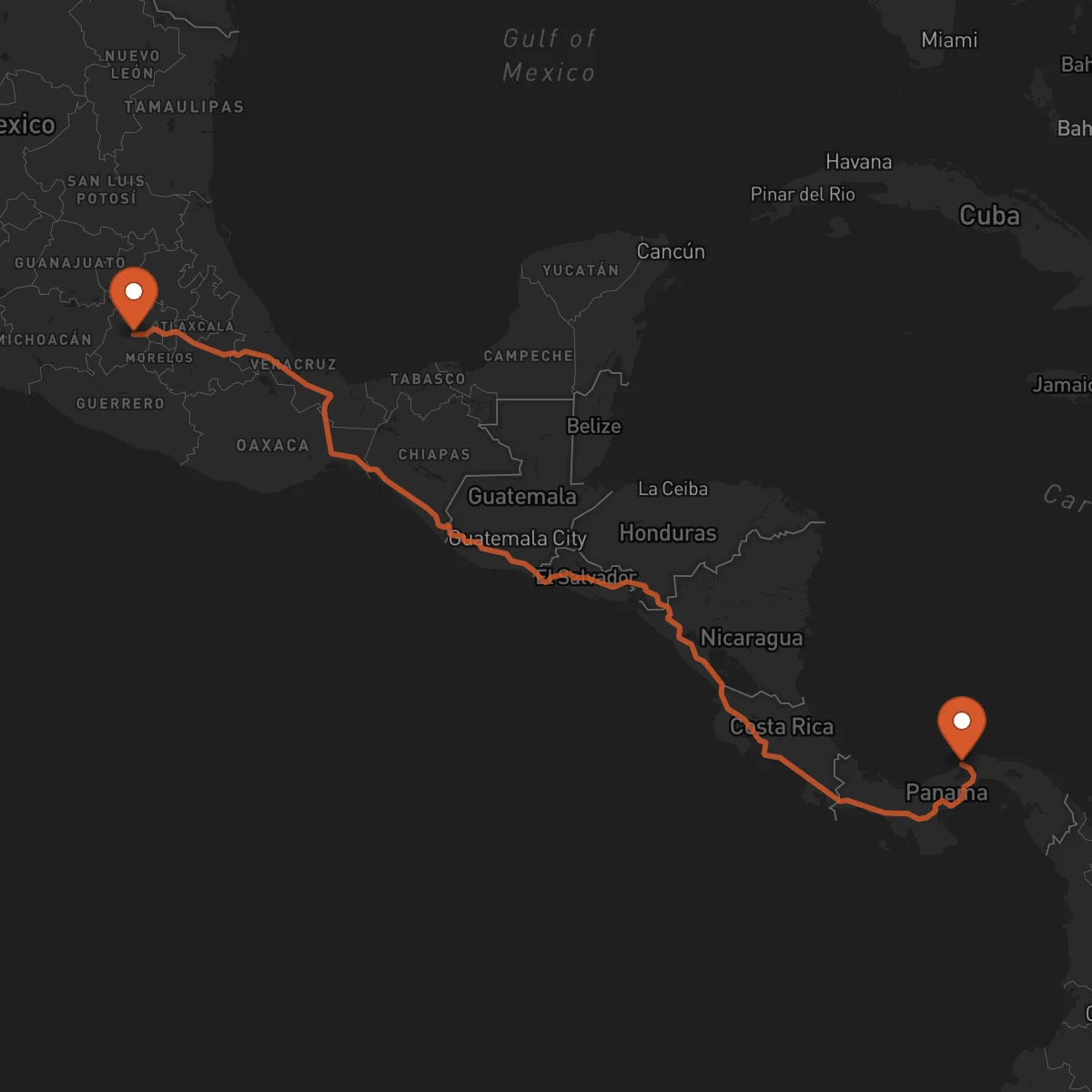 Ruta Toluca - Colón