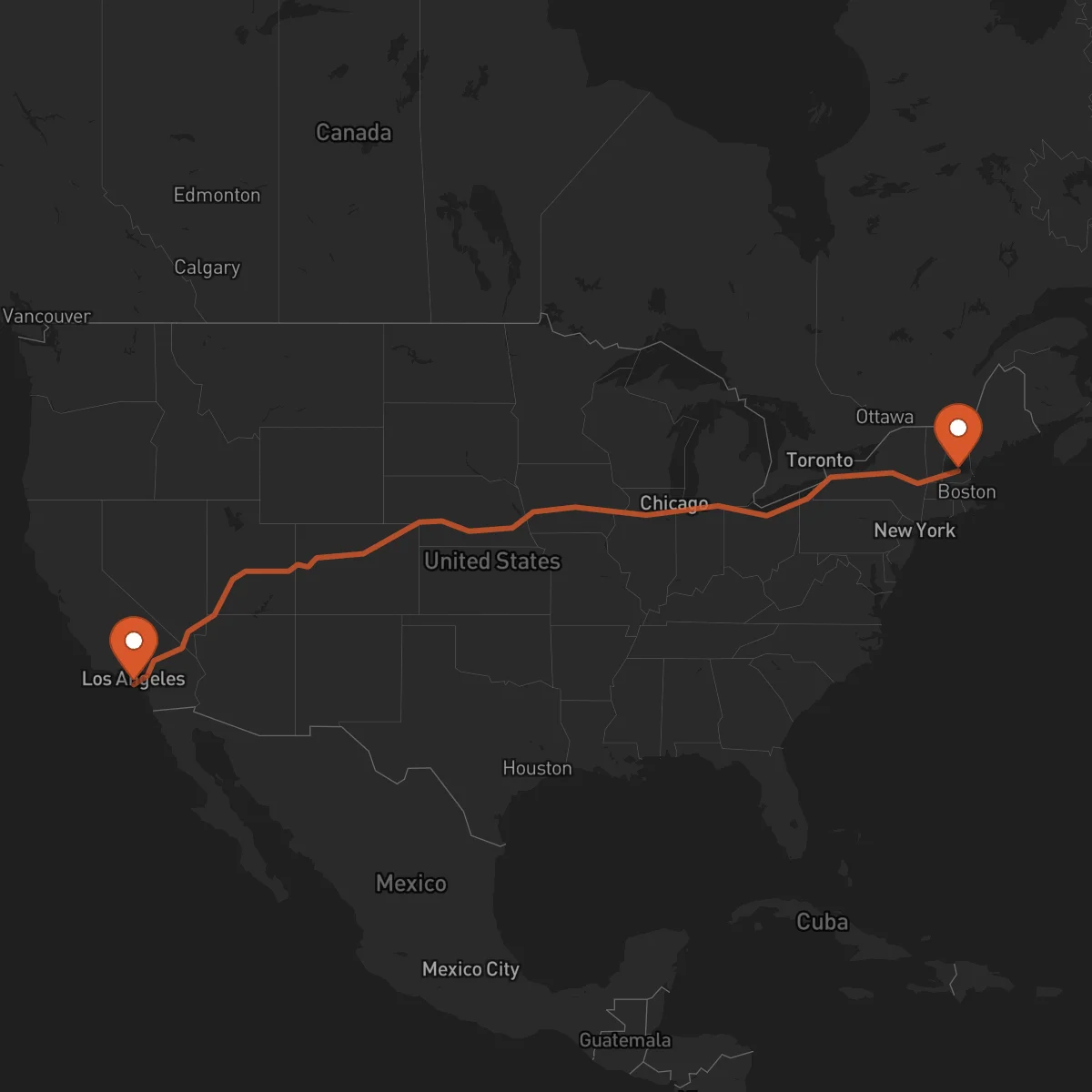 Ruta Concord - Long Beach
