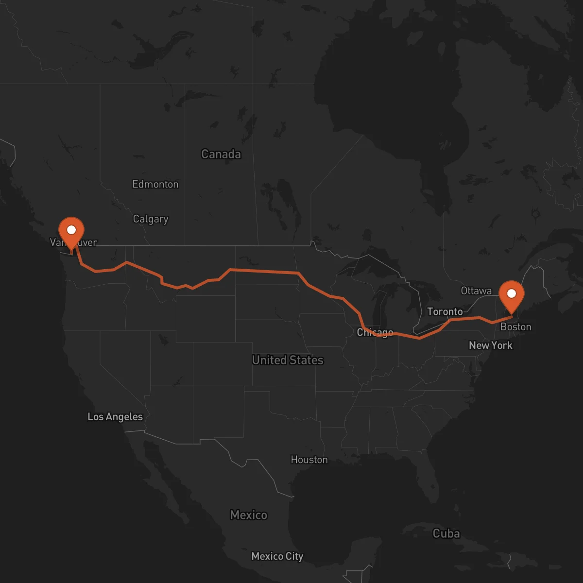 Ruta Concord - Victoria