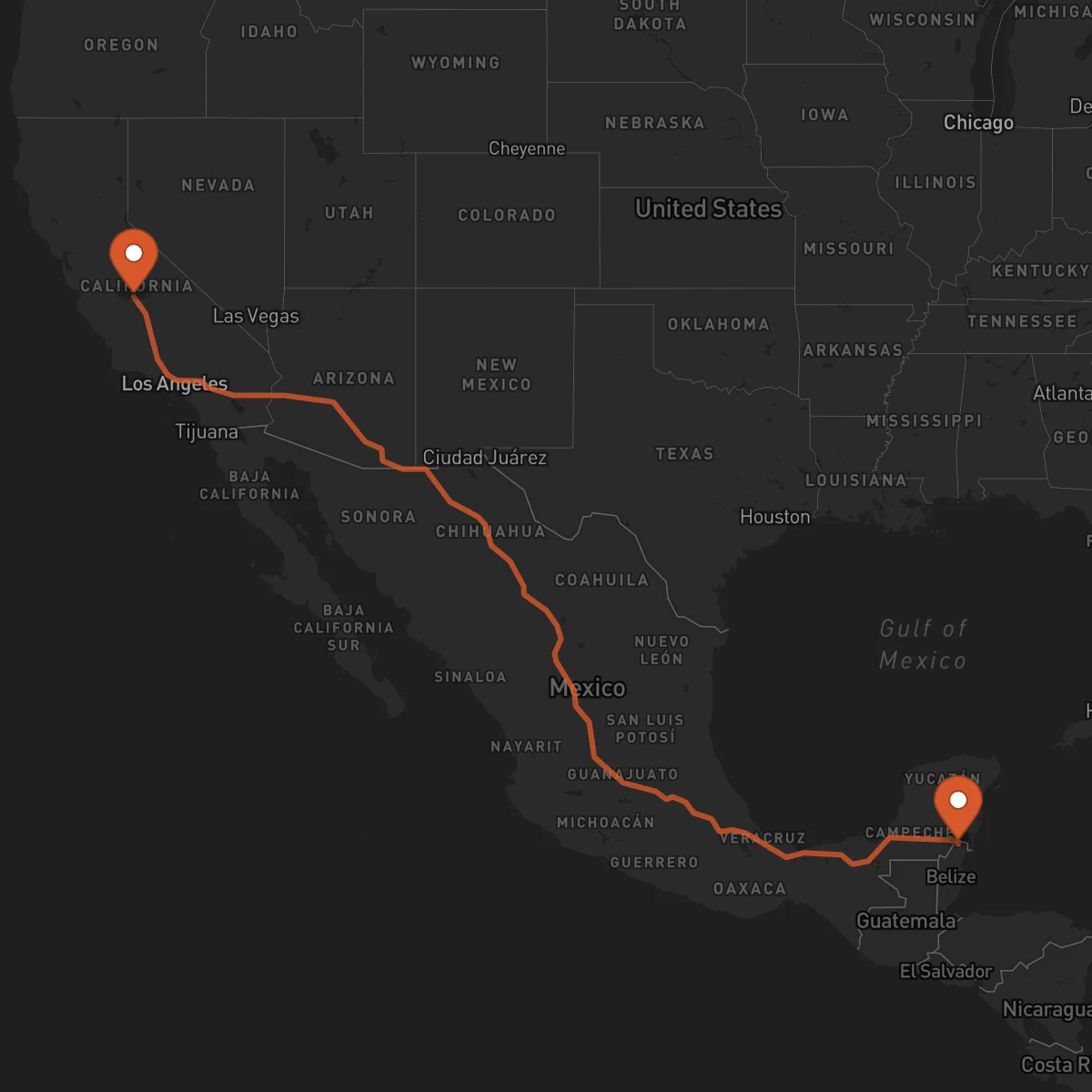 Ruta Corozal Town - Fresno