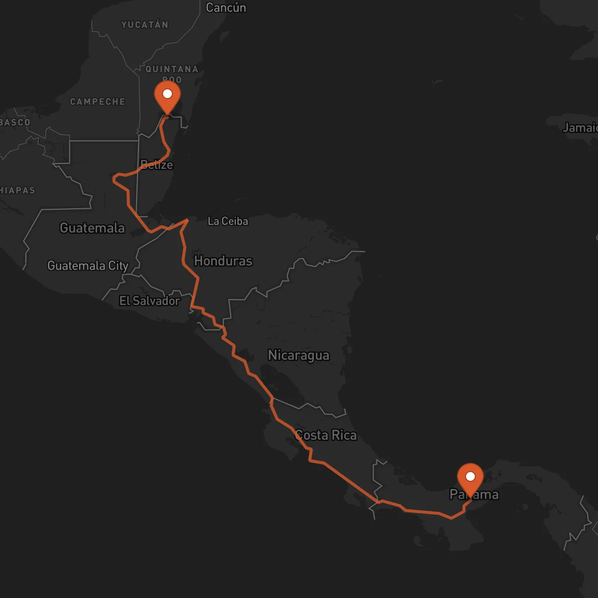 Ruta Penonomé - Corozal Town