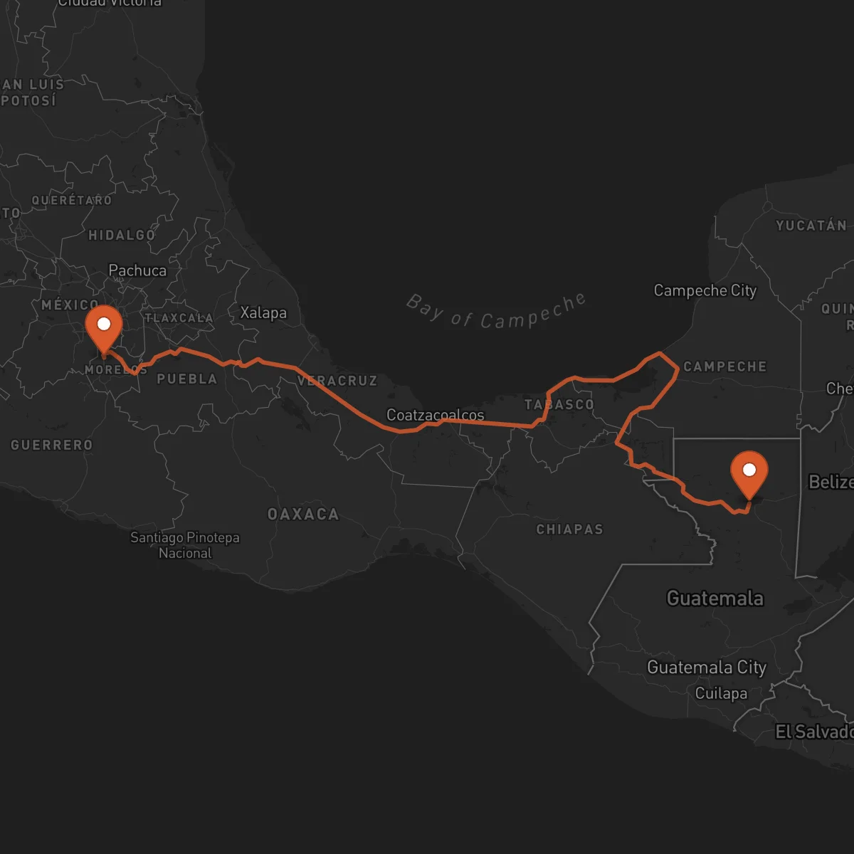Ruta Cuernavaca - Flores
