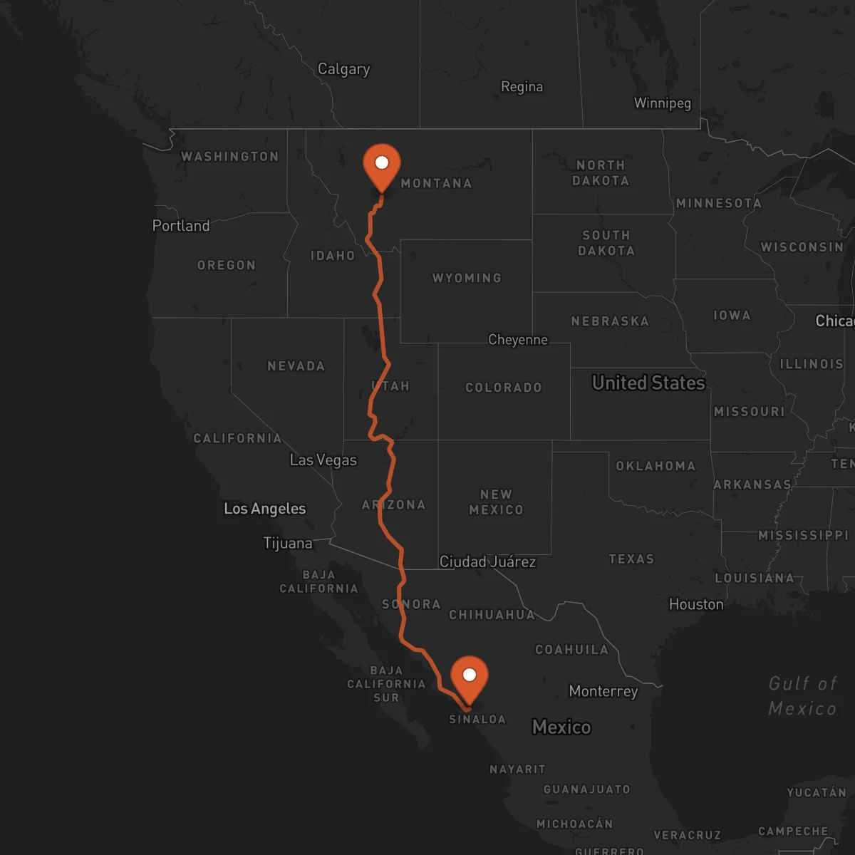 Ruta Helena - Culiacán Rosales