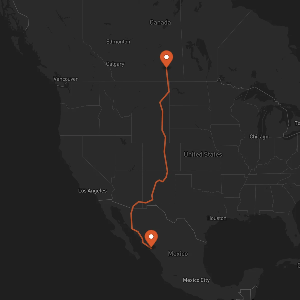 Ruta Regina - Culiacán Rosales